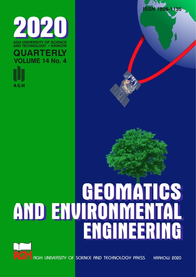 Geomatics and Environmental Engineering, vol. 14, no. 4