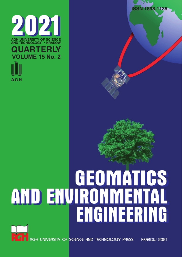 Geomatics and Environmental Engineering, vol. 15, no. 2