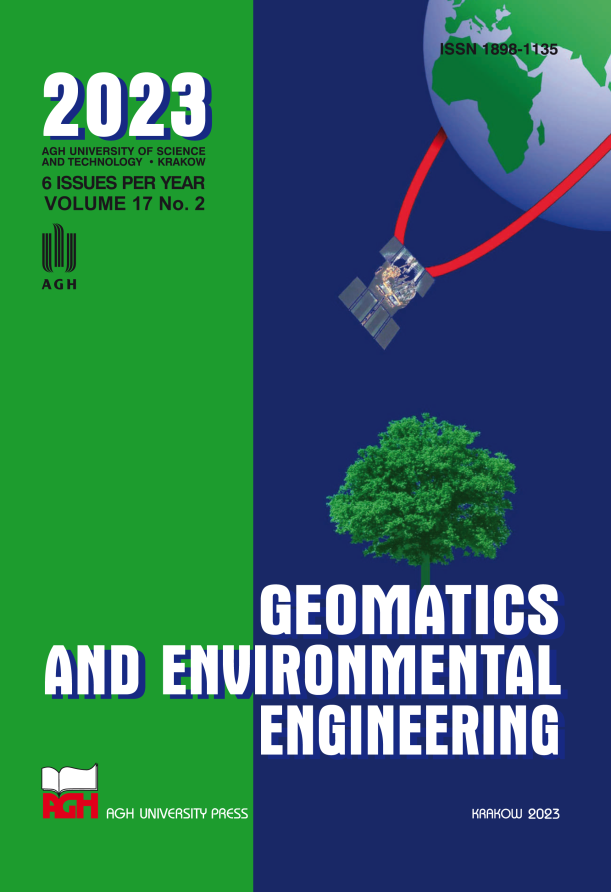 Geomatics and Environmental Engineering, vol. 17, no. 2