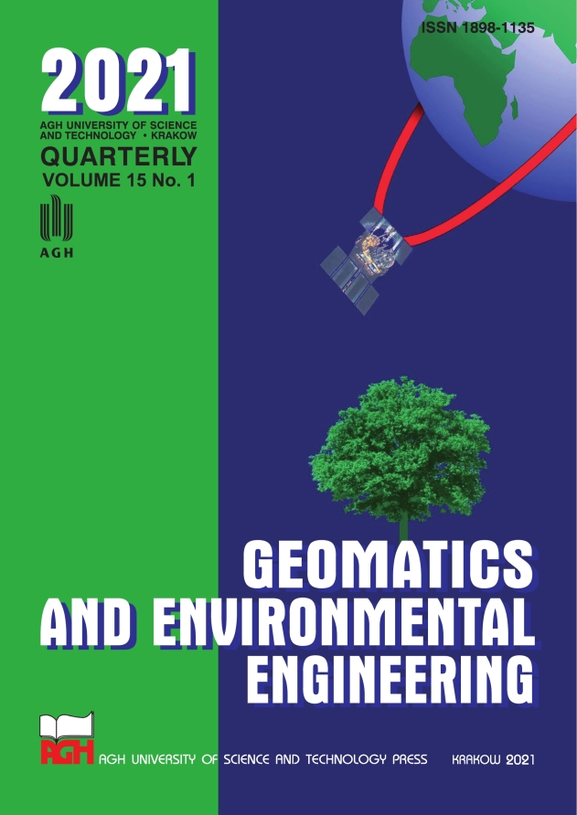 Geomatics and Environmental Engineering, vol. 15, no. 1