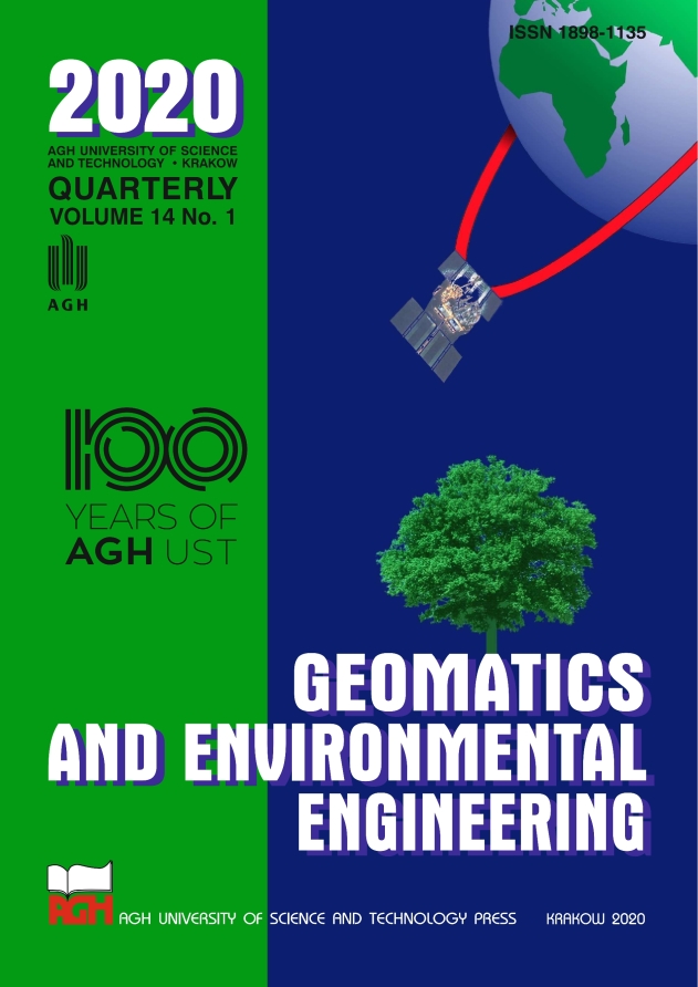 Geomatics and Environmental Engineering, vol. 14, no. 1